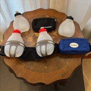 FUEL BELT- 2-Bottle Hydration Belt. Plus pocket